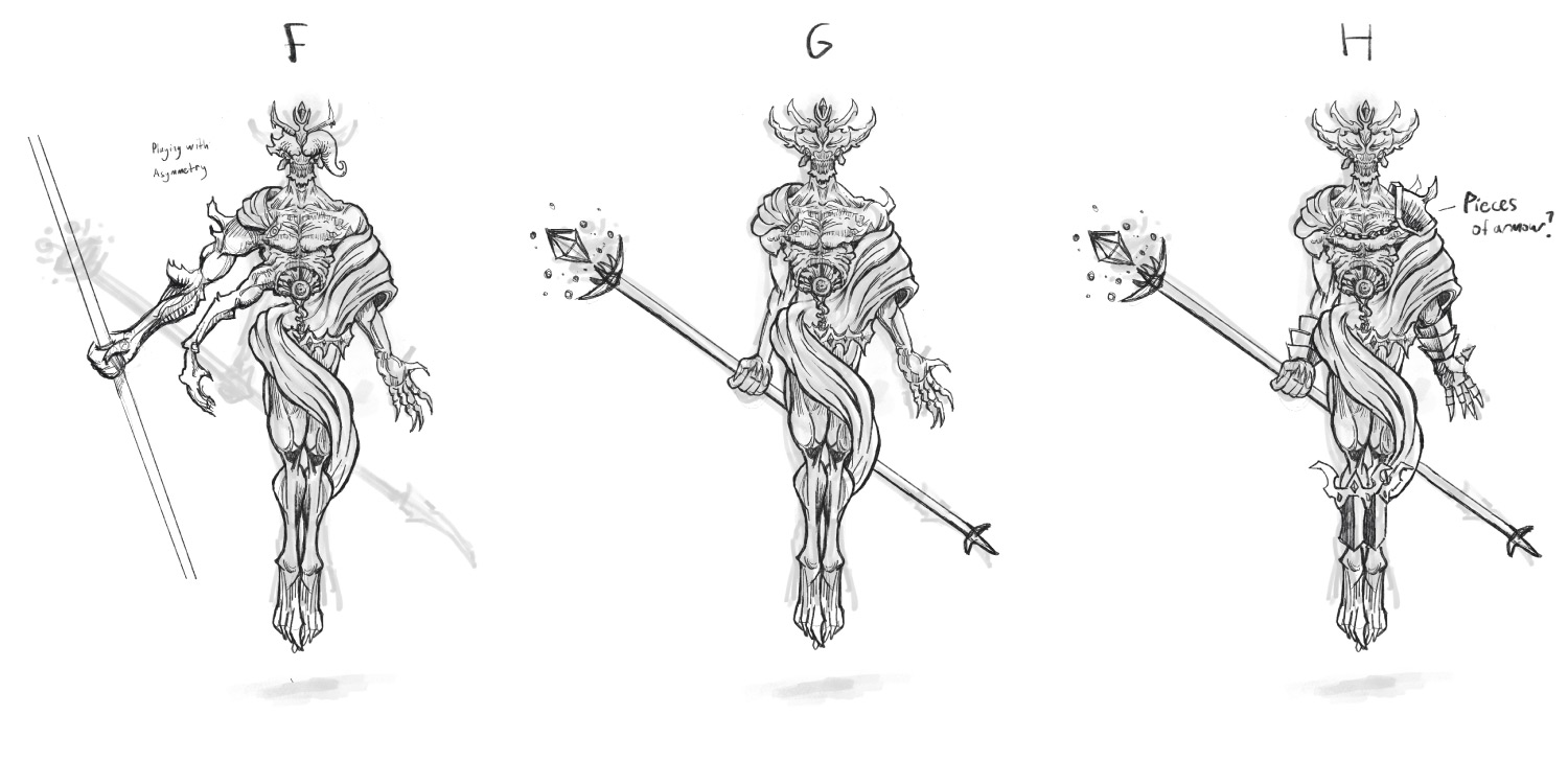 Camran Ehsani - One Eyed King Character Design